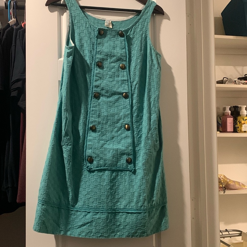 Teal Maeve dress